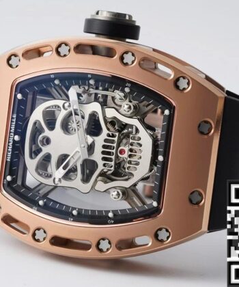 RM052 Watch Richard Mille Rose Gold Case EUR Factory