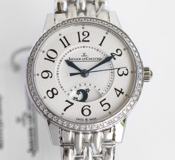 Jaeger-Lecoultre Diamond Bezel Rendez-Vous​ 3448130 Silver Dial