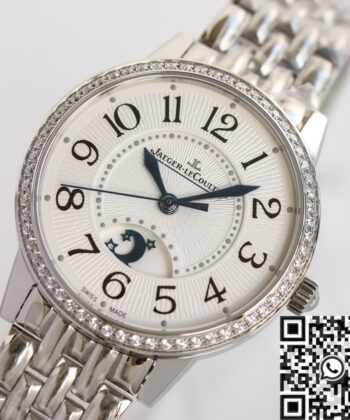 Jaeger-Lecoultre Diamond Bezel Rendez-Vous​ 3448130 Silver Dial
