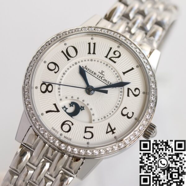 Jaeger-Lecoultre Diamond Bezel Rendez-Vous​ 3448130 Silver Dial