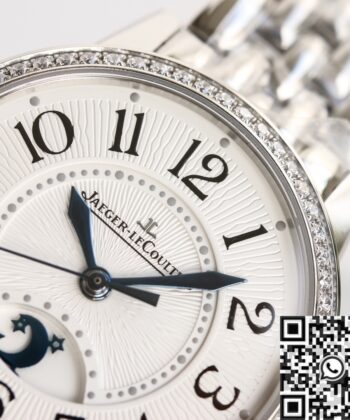 Jaeger-Lecoultre Diamond Bezel Rendez-Vous​ 3448130 Silver Dial