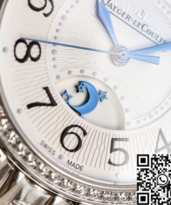 Jaeger-Lecoultre Diamond Bezel Rendez-Vous​ 3448130 Silver Dial