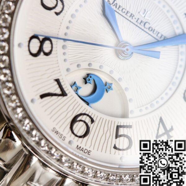 Jaeger-Lecoultre Diamond Bezel Rendez-Vous​ 3448130 Silver Dial