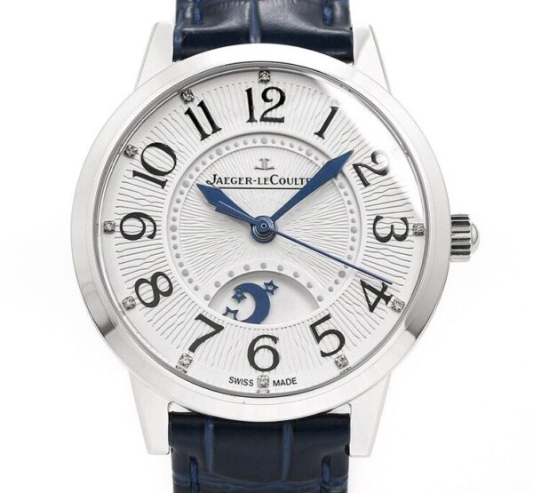 Rendez Vous Watch Jaeger LeCoultre 3448410 Blue Leather Strap