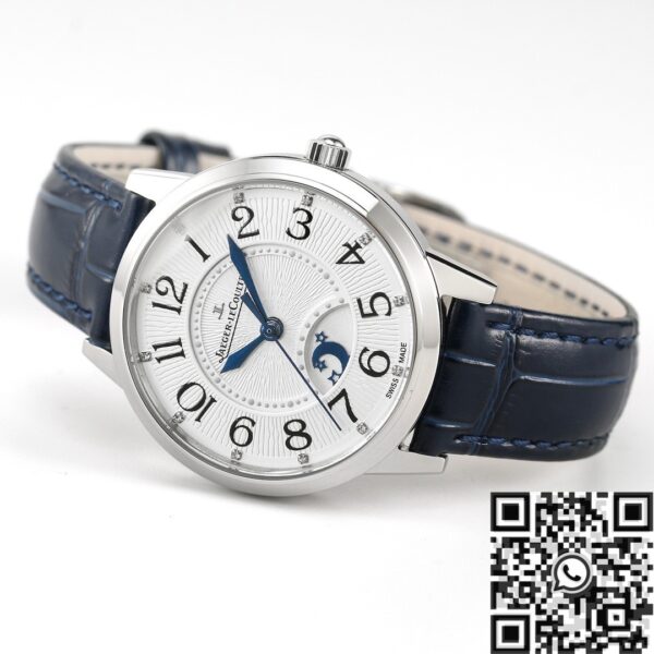 Rendez Vous Watch Jaeger LeCoultre 3448410 Blue Leather Strap