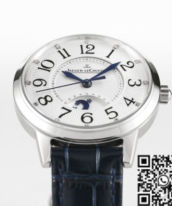 Rendez Vous Watch Jaeger LeCoultre 3448410 Blue Leather Strap
