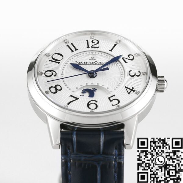 Rendez Vous Watch Jaeger LeCoultre 3448410 Blue Leather Strap