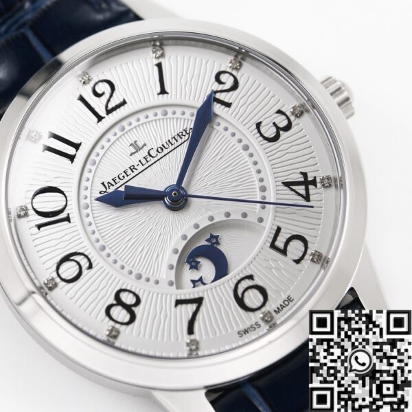 Rendez Vous Watch Jaeger LeCoultre 3448410 Blue Leather Strap