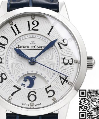 Rendez Vous Watch Jaeger LeCoultre 3448410 Blue Leather Strap