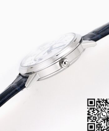 Rendez Vous Watch Jaeger LeCoultre 3448410 Blue Leather Strap