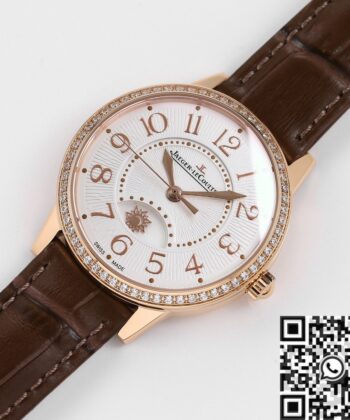 Rendez Vous 34MM Jaeger LeCoultre 3442440 Brown Leather