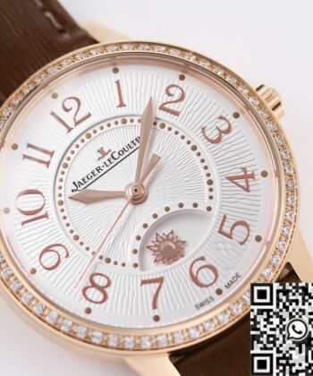 Rendez Vous 34MM Jaeger LeCoultre 3442440 Brown Leather