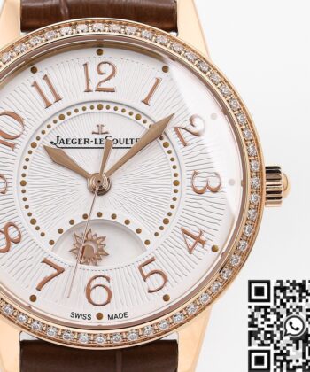Rendez Vous 34MM Jaeger LeCoultre 3442440 Brown Leather