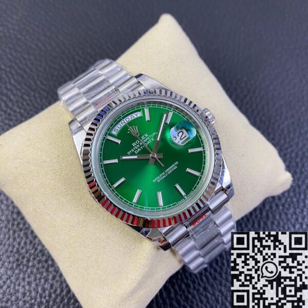 GM Factory Day Date Rolex M128239 Green Dial Size 36mm