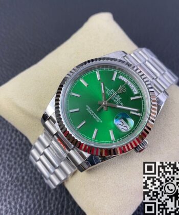 GM Factory Day Date Rolex M128239 Green Dial Size 36mm