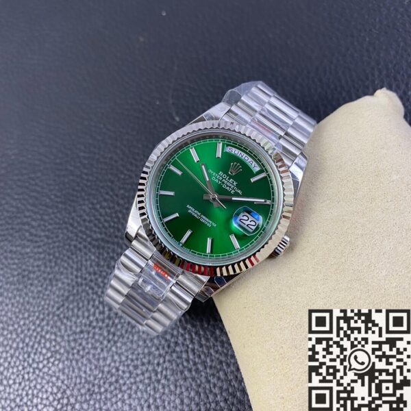 GM Factory Day Date Rolex M128239 Green Dial Size 36mm