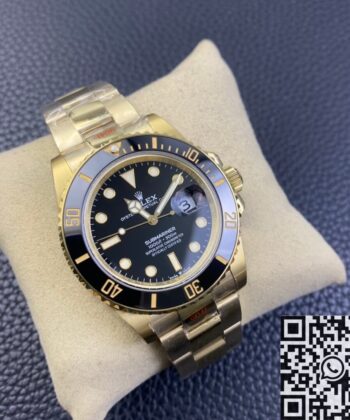 GM Factory Submariner Rolex M126618LN-0002 Gold Watch