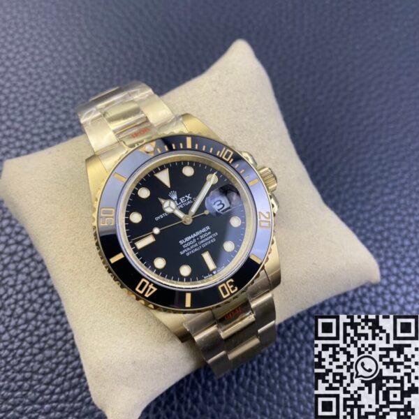 GM Factory Submariner Rolex M126618LN-0002 Gold Watch