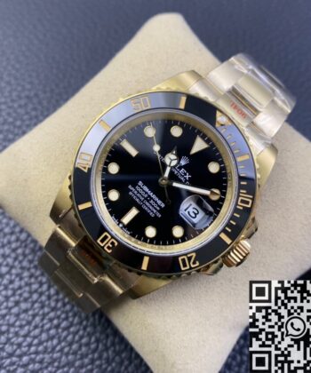 GM Factory Submariner Rolex M126618LN-0002 Gold Watch
