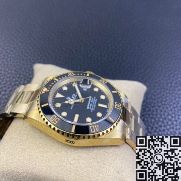 GM Factory Submariner Rolex M126618LN-0002 Gold Watch
