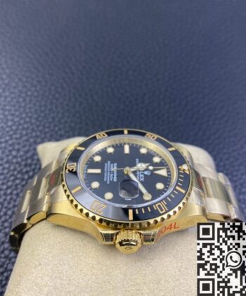 GM Factory Submariner Rolex M126618LN-0002 Gold Watch