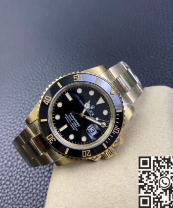 GM Factory Submariner Rolex M126618LN-0002 Gold Watch