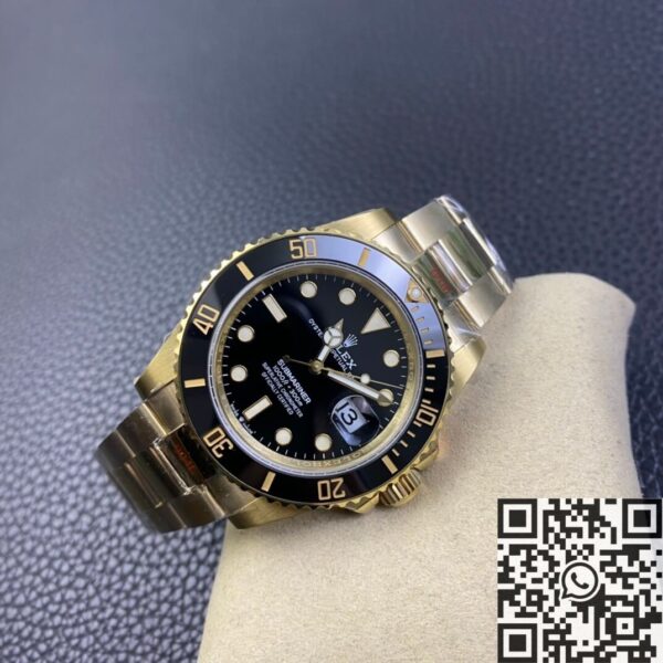 GM Factory Submariner Rolex M126618LN-0002 Gold Watch