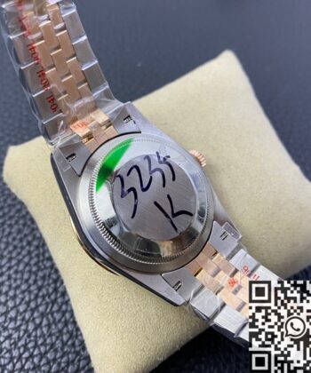 GM Factory Rolex Datejust M126281RBR-0003 White Dial 36mm