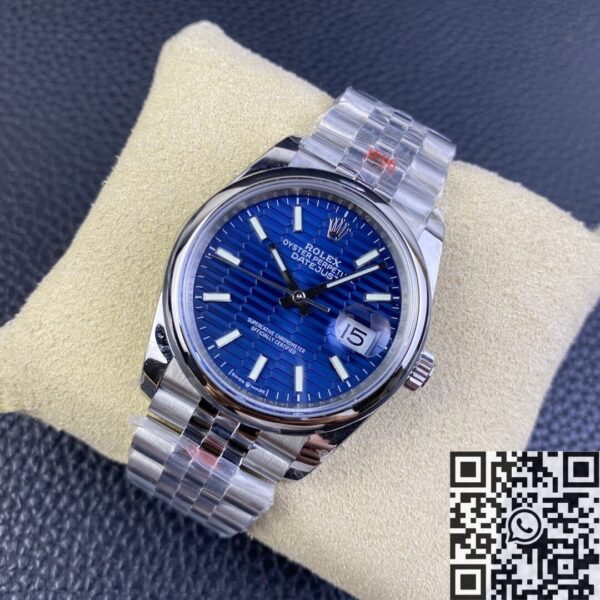GM Factory Datejust Rolex M126200-0021 Bright Blue Dial 36mm