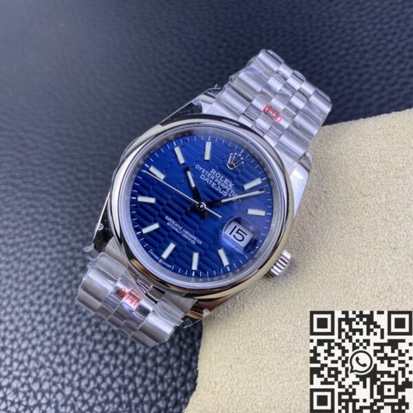 GM Factory Datejust Rolex M126200-0021 Bright Blue Dial 36mm