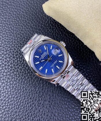 GM Factory Datejust Rolex M126200-0021 Bright Blue Dial 36mm