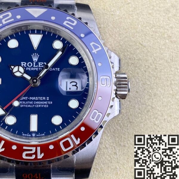 GM Factory GMT Master Rolex 116719BLRO-0002 Blue Dial