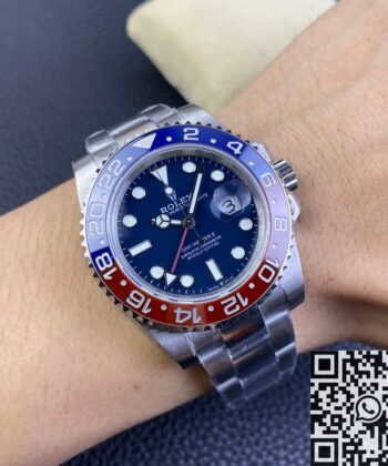 GM Factory GMT Master Rolex 116719BLRO-0002 Blue Dial