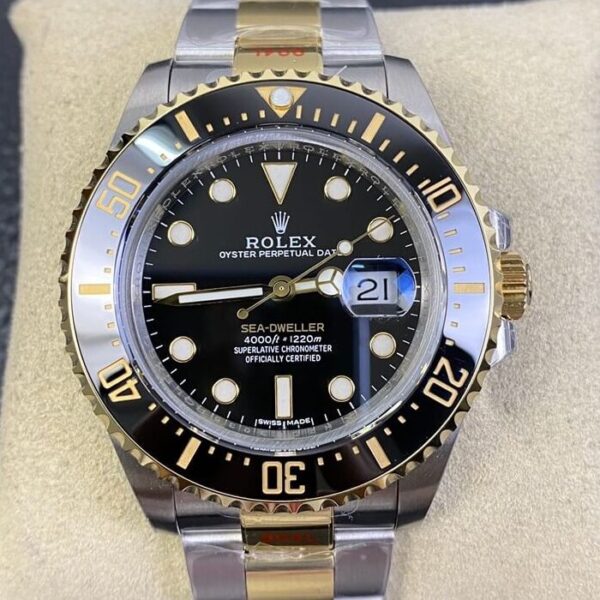 GM Factory Sea-Dweller Rolex M126603-0001 Black Dial 43mm