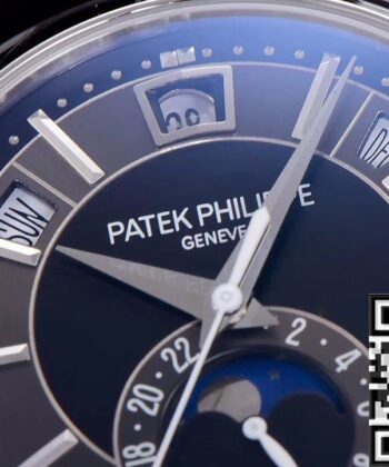 Patek Philippe Complications 5205G-013 Gray-black Dial Watch