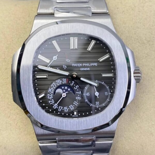 GR Factory Nautilus Patek Philippe 5712 Dark Gray Dial Watch
