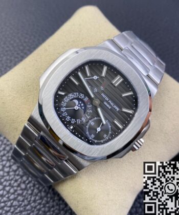GR Factory Nautilus Patek Philippe 5712 Dark Gray Dial Watch