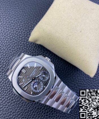 GR Factory Nautilus Patek Philippe 5712 Dark Gray Dial Watch