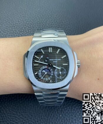 GR Factory Nautilus Patek Philippe 5712 Dark Gray Dial Watch