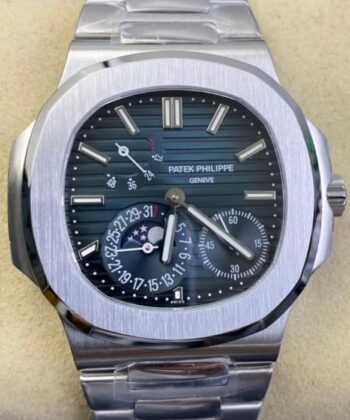 GR Factory Nautilus Watch Patek Philippe 5712/1A-001 Blue Dial