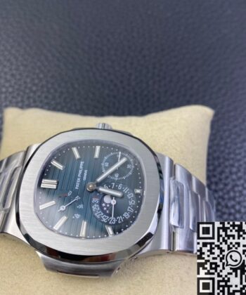GR Factory Nautilus Watch Patek Philippe 5712/1A-001 Blue Dial