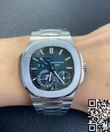 GR Factory Nautilus Watch Patek Philippe 5712/1A-001 Blue Dial
