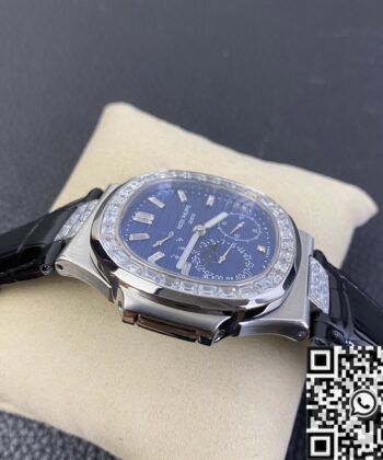 Patek Philippe Patek Philippe Nautilus 5724 Diamond Bezel Watch
