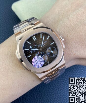 Patek Philippe Nautilus Rose Gold​ 5712/1R-001 Watch GR Factory