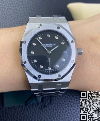 Black Audemars Piguet Royal Oak​ 15206PT.OO.1240PT.01 Watch