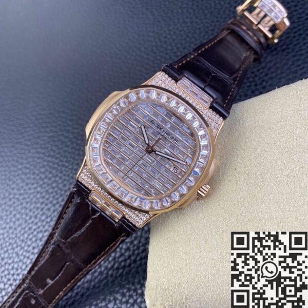Patek.Philippe Nautilus​ 5711R Diamond Watch GS Factory