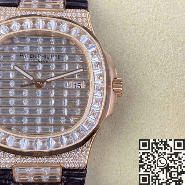 Patek.Philippe Nautilus​ 5711R Diamond Watch GS Factory