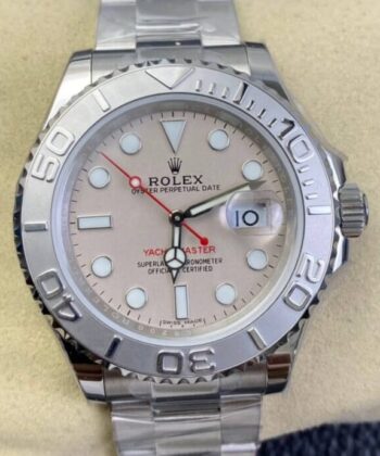 GS Factory Yacht Master Rolex 16622 Silver Gray Dial Size 40mm