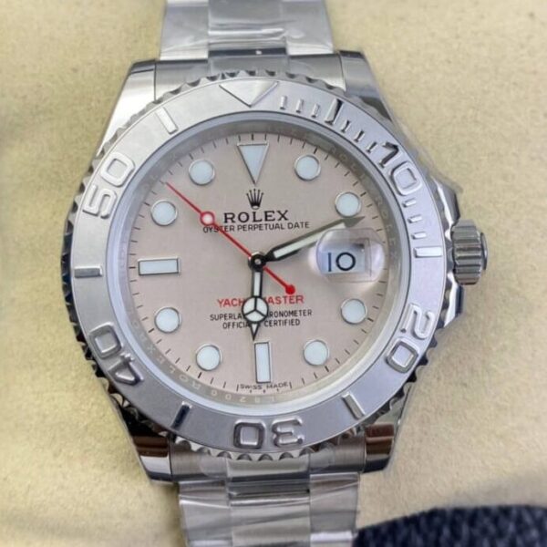 GS Factory Yacht Master Rolex 16622 Silver Gray Dial Size 40mm