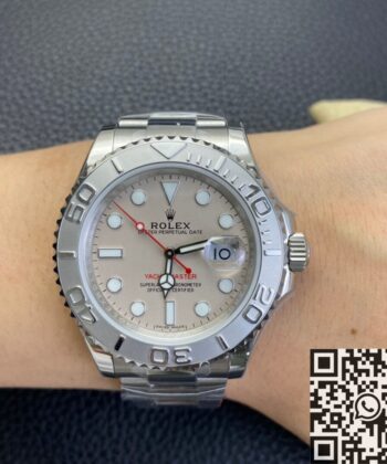 GS Factory Yacht Master Rolex 16622 Silver Gray Dial Size 40mm